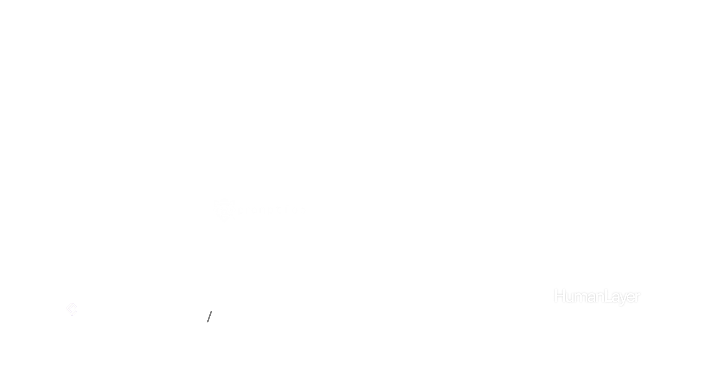 Logo cloud of companies participating in the Snyk AI Engineer initiative. Participants include: Snyk, Keycard, qodo, Galileo, FACTORY, promptfoo, oleria, evolution, Invariant Labs, Lightspeed, boldstart, NVIDIA, RBC, Google, casco, CONVICTION, Arcade, Cognition, Harvey, crewai, aws, JPMorganChase, HumanLayer, and COHESITY.